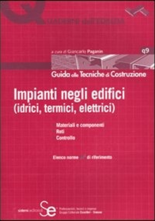 Immagine 0 di Impianti Negli Edifici (idrici, Termici,