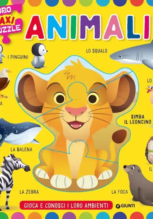 Immagine 0 di Animali. Baby Libro Maxi Puzzle. Ediz. A Colori