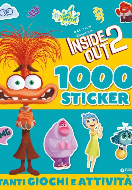 Immagine 0 di Inside Out 2. 1000 Sticker. Tanti Giochi E Attivit?. Ediz. A Colori