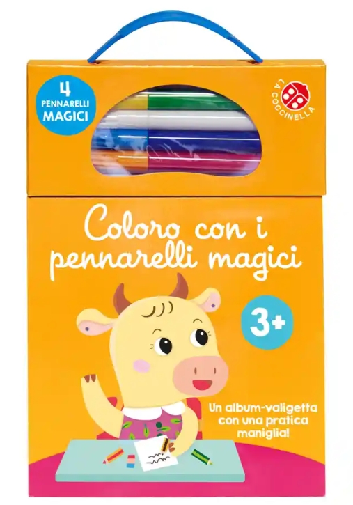 Immagine 0 di Coloro Con I Pennarelli Magici 3+. Ediz. Illustrata. Con Pennarelli