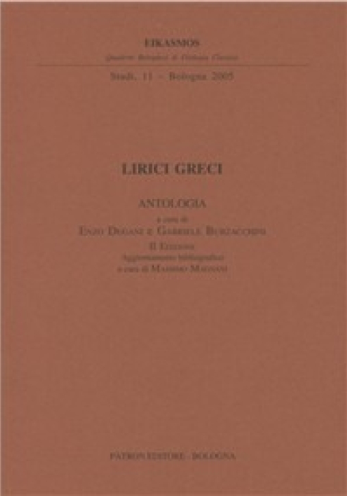 Immagine 0 di Lirici Greci