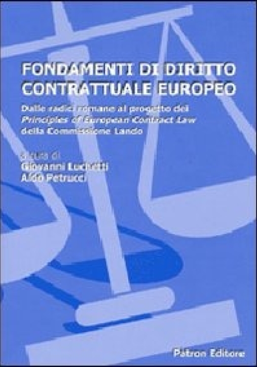 Immagine 0 di Fondamenti Diritto Contr. Eu.