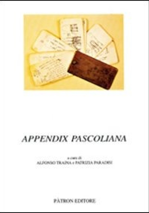 Immagine 0 di Appendix Pascoliana