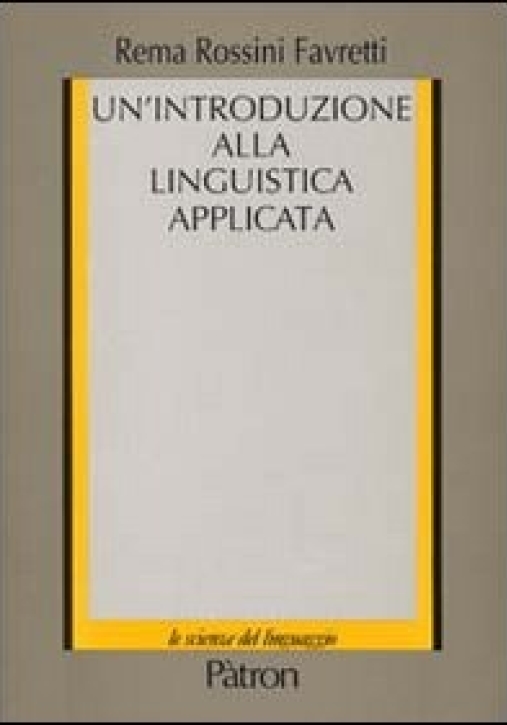 Immagine 0 di Introduzione Alla Ling. Applic