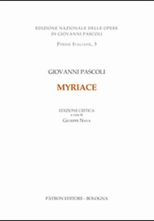 Immagine 0 di Myricae