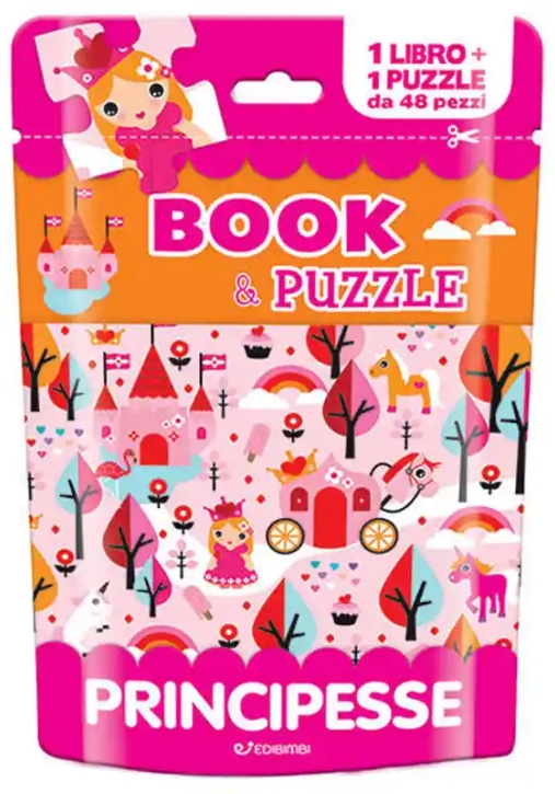 Immagine 0 di Prinicpesse. Book&puzzle. Ediz. A Colori. Con Puzzle Da 48 Pezzi