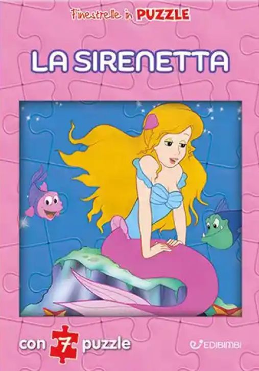 Immagine 0 di Sirenetta. Finestrelle In Puzzle. Ediz. Illustrata (la)