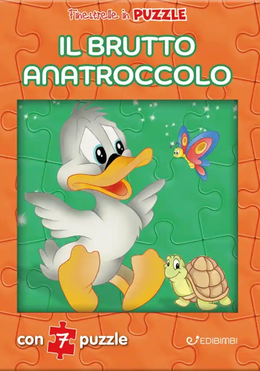 Immagine 0 di Brutto Anatroccolo. Finestrelle In Puzzle. Ediz. Illustrata (il)