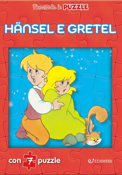 Immagine 0 di H?nsel E Gretel. Finestrelle In Puzzle. Ediz. Illustrata