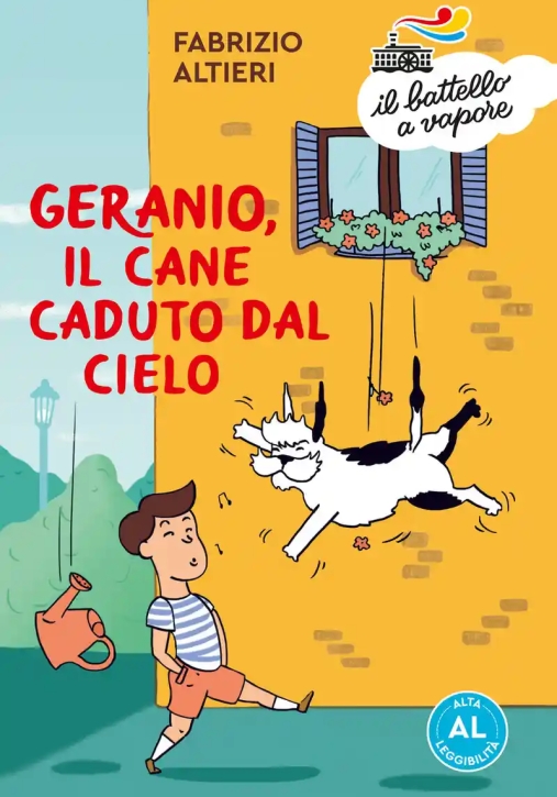 Immagine 0 di Geranio, Il Cane Caduto Dal Cielo. Ediz. Ad Alta Leggibilit?