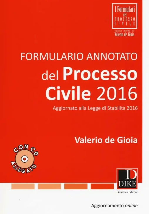 Immagine 0 di Formulario Annotato Del Proces