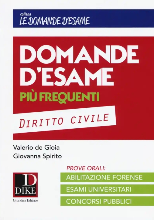 Immagine 0 di Domande D'esame - Diritto Civile