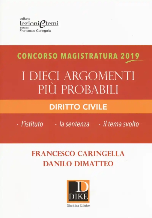 Immagine 0 di 10 Argomenti Probabili - Diritto Civile