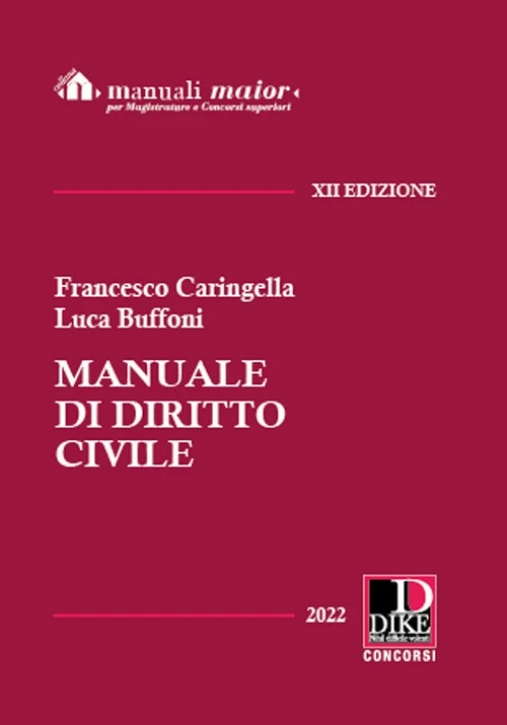 Immagine 0 di Manuale Diritto Civile 12ed.2022 Major