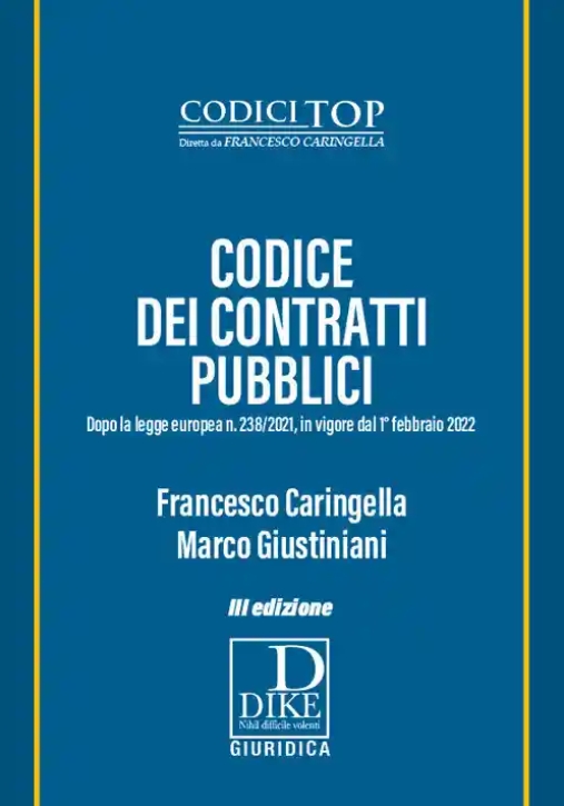 Immagine 0 di Codice Contratti Pubblici Top 202122