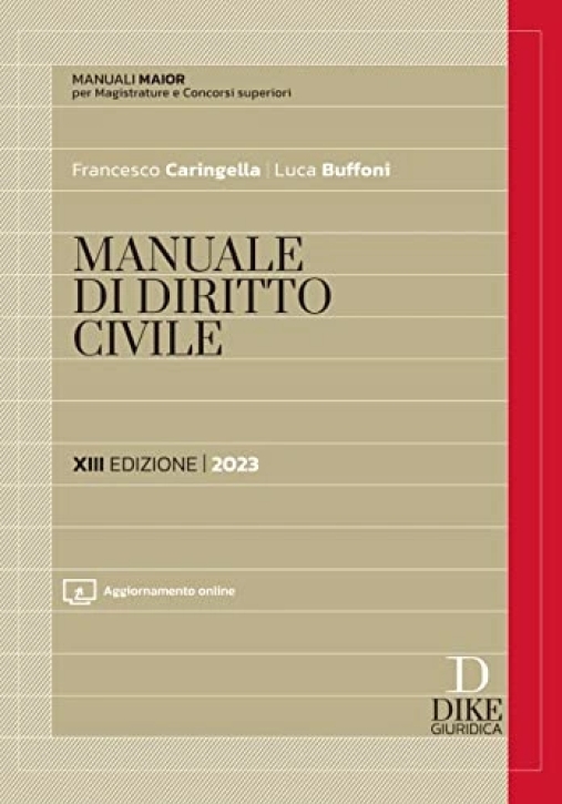 Immagine 0 di Manuale Diritto Civile 13ed.2023 Major