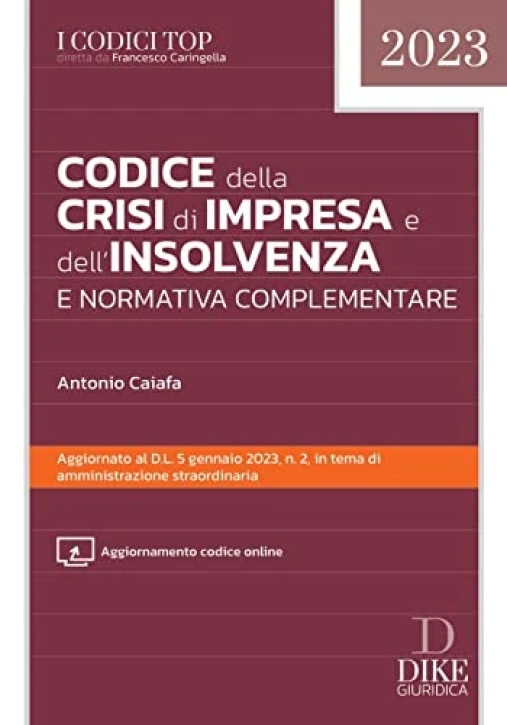 Immagine 0 di Codice Crisi Impresa E Insolvenza Normat