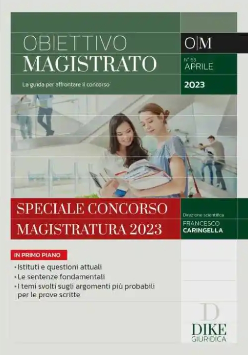 Immagine 0 di Rivista Obiettivo Magistrato 4-2023