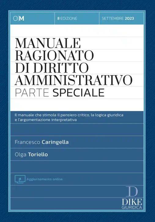 Immagine 0 di Manuale Ragionato Dir.amm.vo P.speciale