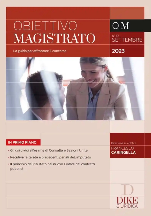 Immagine 0 di Rivista Obiettivo Magistrato 7-2023