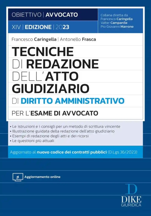 Immagine 0 di Tecniche Redazione Atto Giud.amm.vo 2023