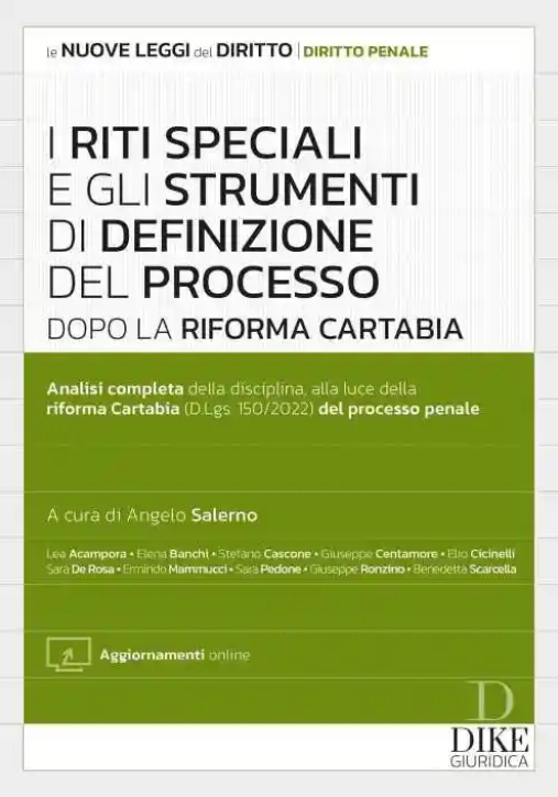 Immagine 0 di Riti Speciali E Strumenti Defin.processo