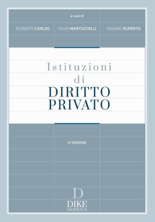 Immagine 0 di Istituzioni Diritto Privato 4ed.