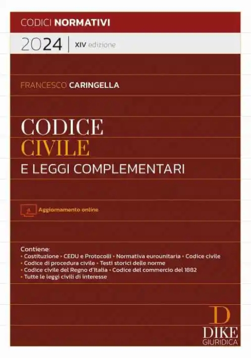 Immagine 0 di Codice Civile Leggi Compl.2024 Magistr.