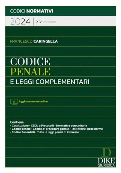 Immagine 0 di Codice Penale Leggi Compl.2024 Magistr.