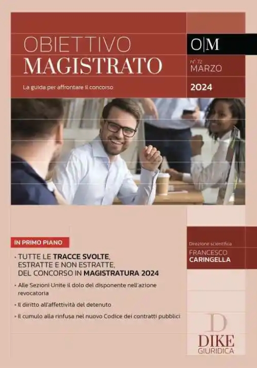 Immagine 0 di Rivista Obiettivo Magistrato 3-2024