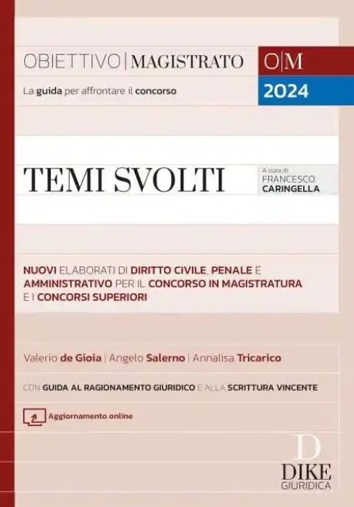 Immagine 0 di Temi Svolti Conc. Magistratura 2024