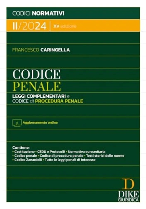 Immagine 0 di Codice Penale Leggi Compl.2024 Magistr.