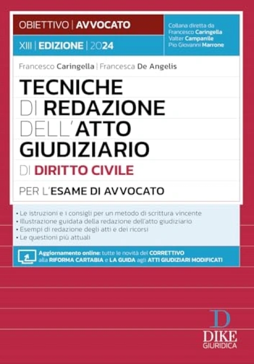 Immagine 0 di Tecniche Redazione Atto Giud.civile 2024