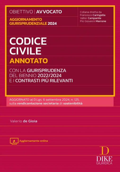 Immagine 0 di Codice Civile Ann. Giurisp.biennio 2224