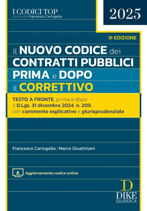 Immagine 0 di Nuovo Codice Contratti Pubbl.prima E Dop