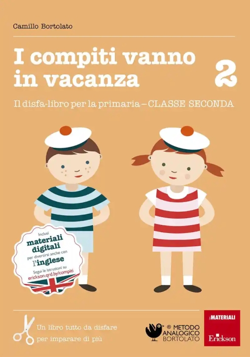 Immagine 0 di Compiti Vanno In Vacanza. Il Disfa-libro Per La Primaria. Classe Seconda (i)