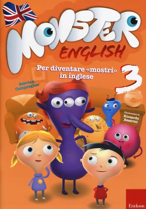 Immagine 0 di Monster English. Per Diventare ?mostri? In Inglese. Con Adesivi. Vol. 3