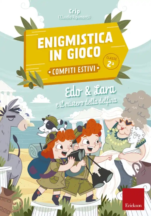 Immagine 0 di Edo & Lara E Il Mistero Della Delfina. Enigmistica In Gioco. Compiti Estivi. Classe 2?