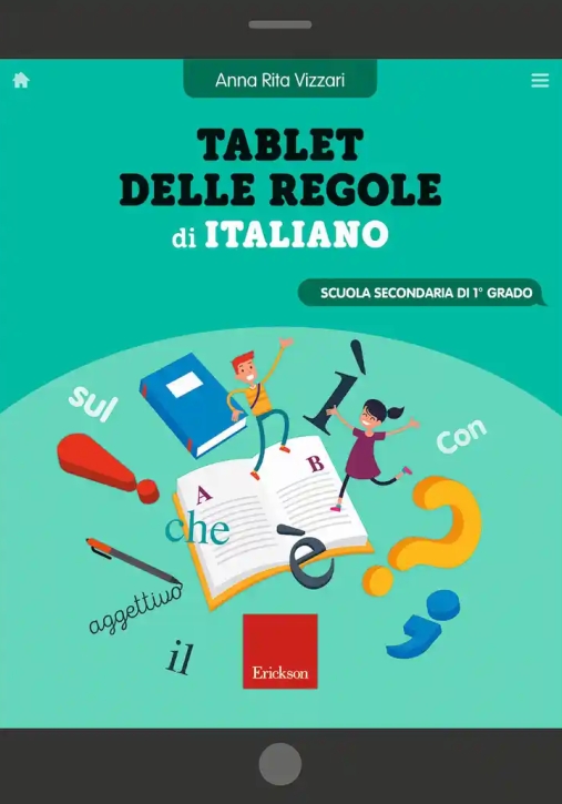 Immagine 0 di Tablet Delle Regole Di Italiano. Per La Scuola Media. Ediz. A Spirale