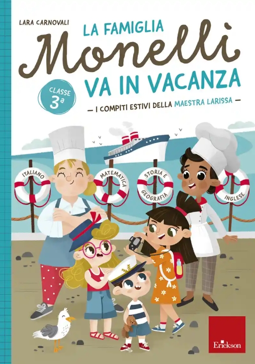 Immagine 0 di Famiglia Monelli Va In Vacanza. I Compiti Estivi Della Maestra Larissa. Classe 3? (la)