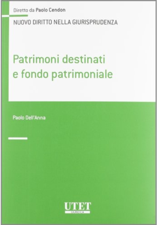 Immagine 0 di Patrimoni Destinati E Fondo Pa