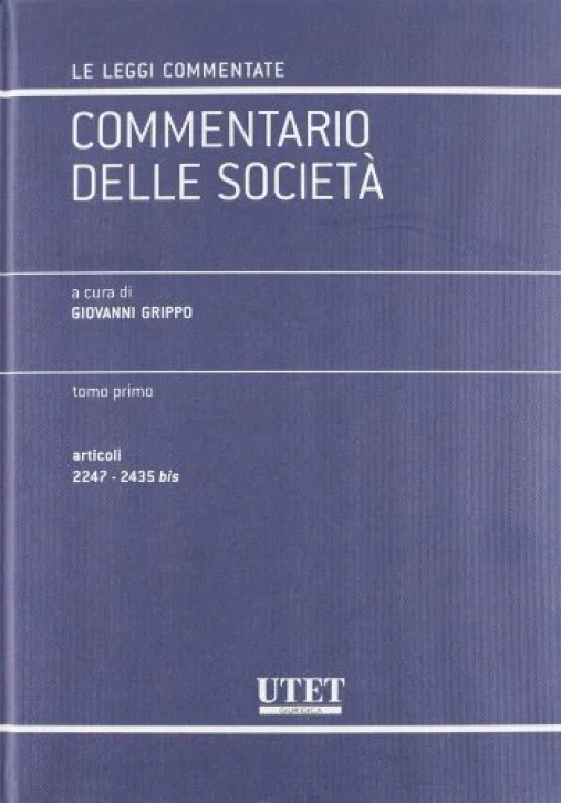 Immagine 0 di Commentario Delle Societa'