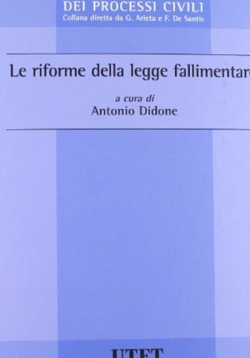 Immagine 0 di Riforme Della Legge Fallimenta