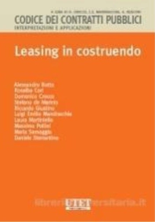 Immagine 0 di Leasing In Costruendo