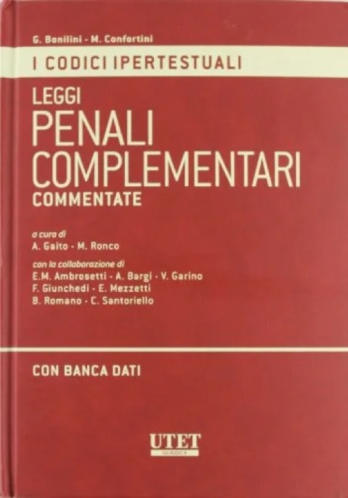 Immagine 0 di Leggi Penali Complementari Com