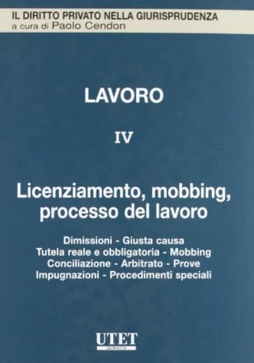 Immagine 0 di Lavoro - Licenziamento, Vol Iv