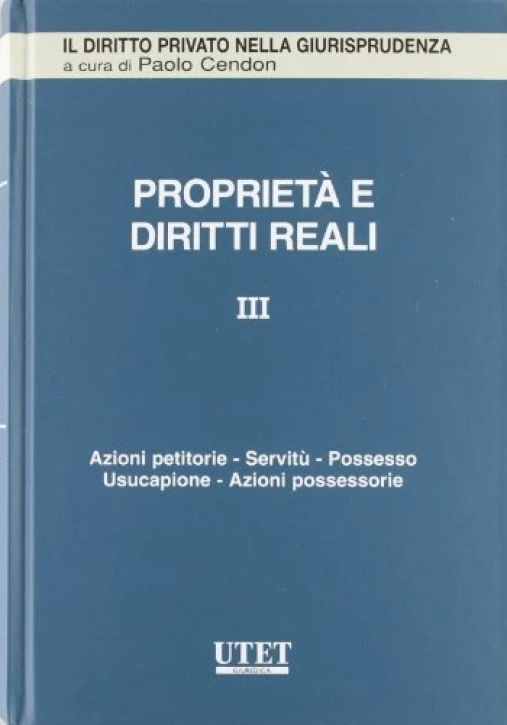 Immagine 0 di Proprieta' E Diritti Reali - 3