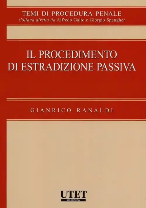 Immagine 0 di Procedimento Di Estradizione P