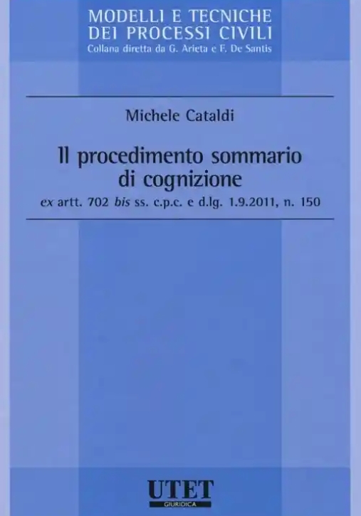 Immagine 0 di Procedimento Sommario Di Cogn.