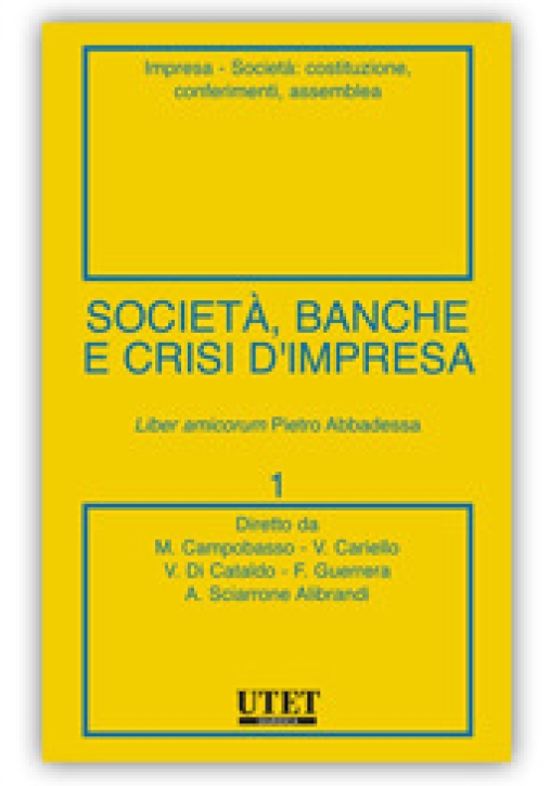 Immagine 0 di Societa', Banche E Crisi D'imp